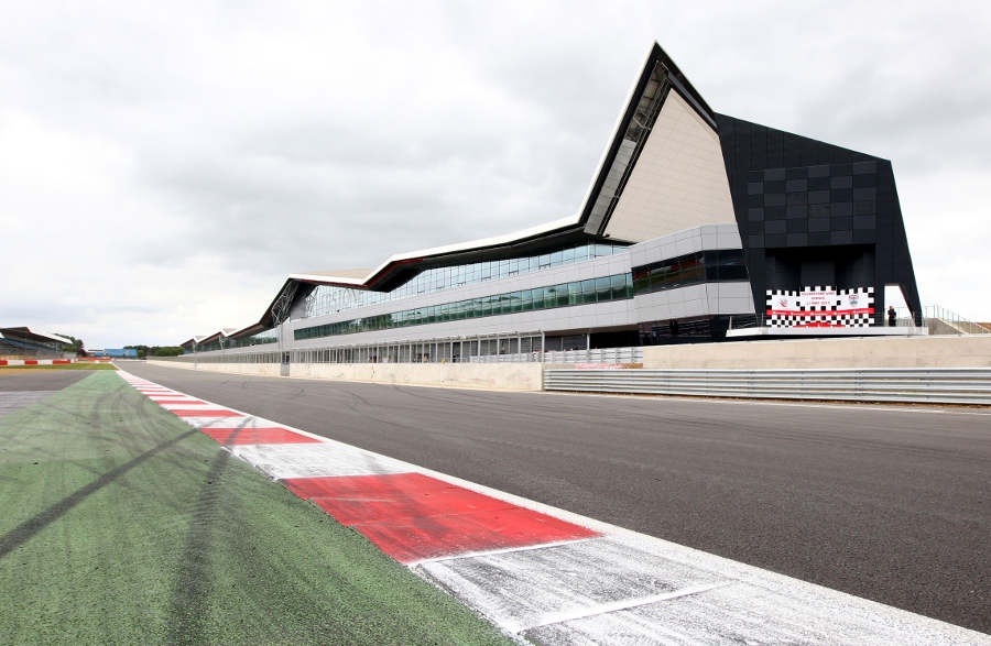 The Wing - Silverstone's new pit building facility - as it is officially opened