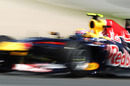 Mark Webber on a fast lap